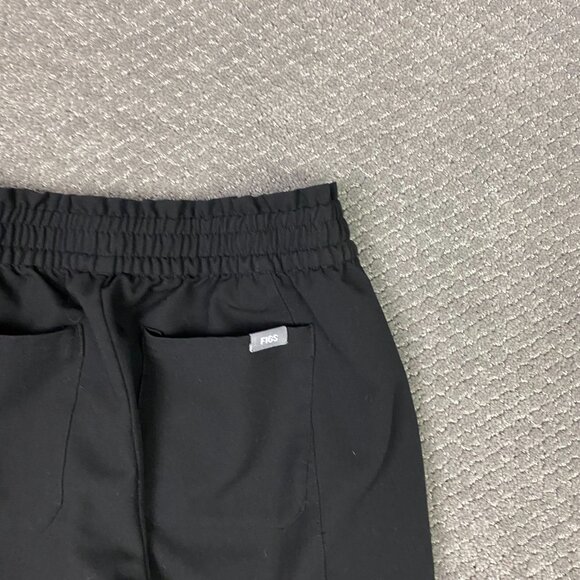 Figs Scrub Pants Joggers Women's Small Black Lesage Technical Collection - Picture 5 of 12